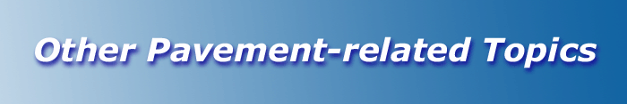 other pavement-related topics banner