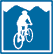 Mountain Bike Recommended symbol