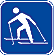 Cross-Country Skiing Symbol