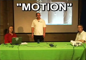 Motion activity media