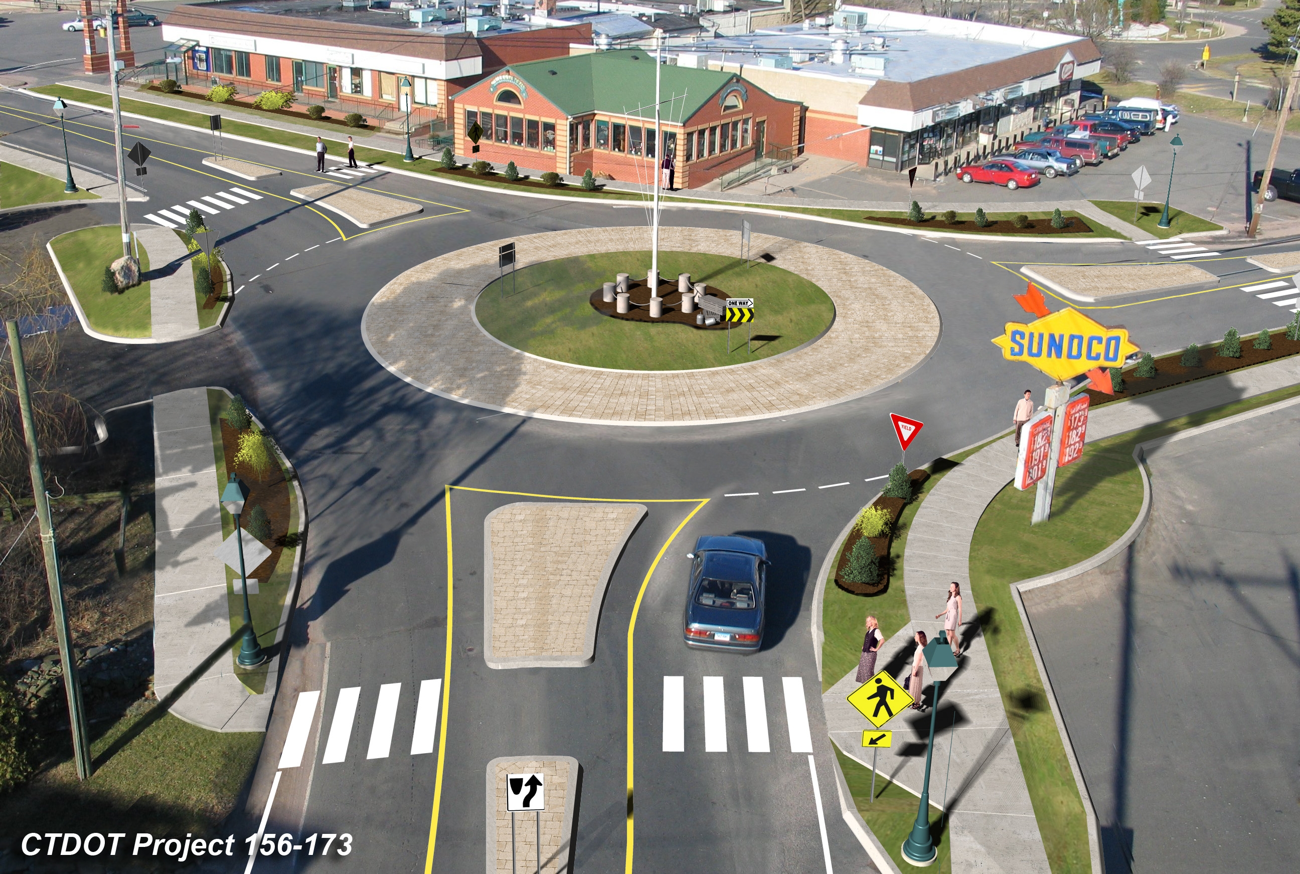 West Haven Roundabout 