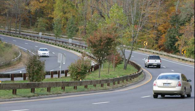 Merritt Parkway Guiderail