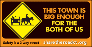 Share the Road banner advertisements