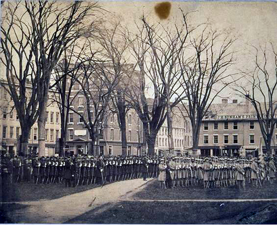 New Haven Green - 1865