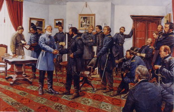 "The Surrender of the Army of Northern Virginia", Keith Rocco, for Appomattox Court House N.H.P.