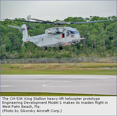 CH-53K King Stallion Helicopter