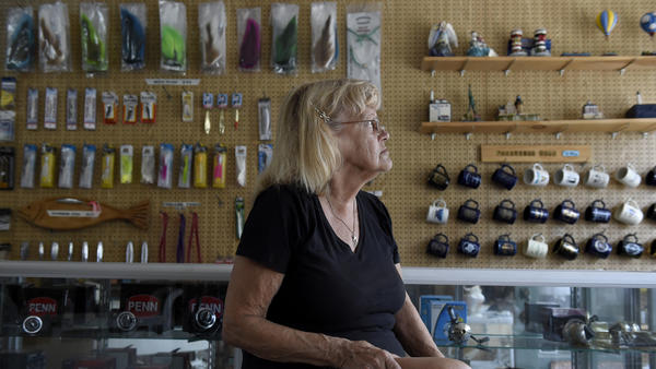 Dorothy Streeter, owner of Ken's Tack, just down the road from EB in Groton.