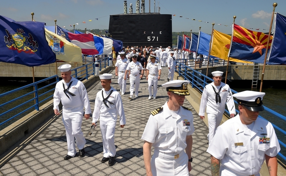 US Naval Submarine Base New London hosts the official Centennial celebration of the base