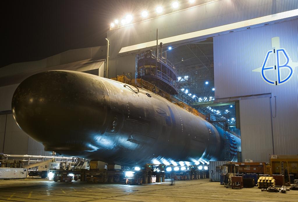 The Virginia-class attack submarine USS North Dakota.