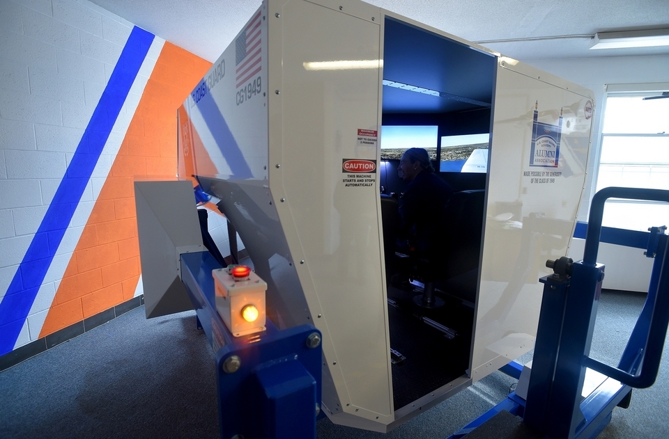 USCG new fixed wing flight simulator