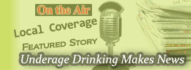 Image Underage Drinking makes News