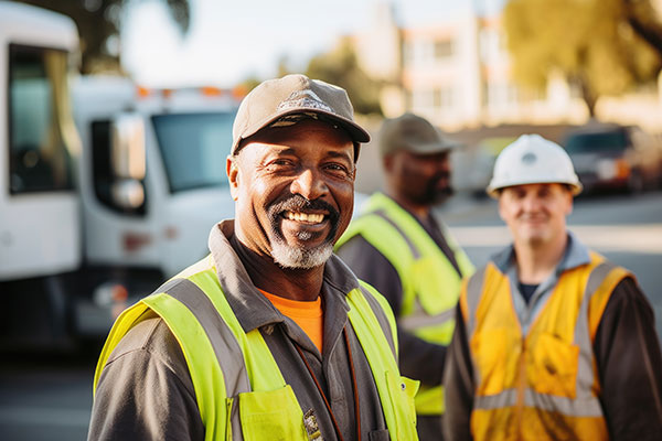 male construction workers
