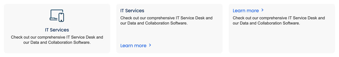 Tile card component.